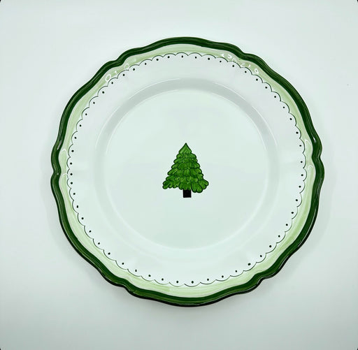 'Tree' Round Scalloped Platter image 0