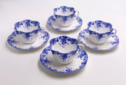 Vintage Shelley 'Dainty Blue' Teacup & Saucer image 2