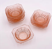 Vintage 'Cherry Blossom' Berry Bowls in 'Pink' (Set of 8) image 0