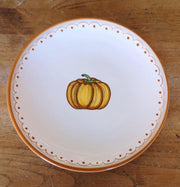 Boxed Set of (4) 'Pumpkin' Plates image 0