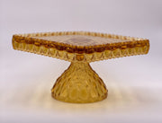 Mosser Glass 'Elizabeth' Cake Stand in 'Amber' image 0