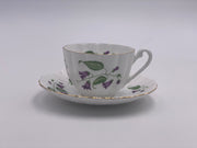 Vintage Shelley 'Campanula' Teacup & Saucer image 0