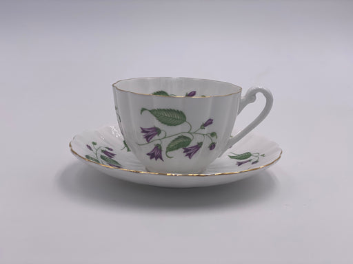 Vintage Shelley 'Campanula' Teacup & Saucer image 0